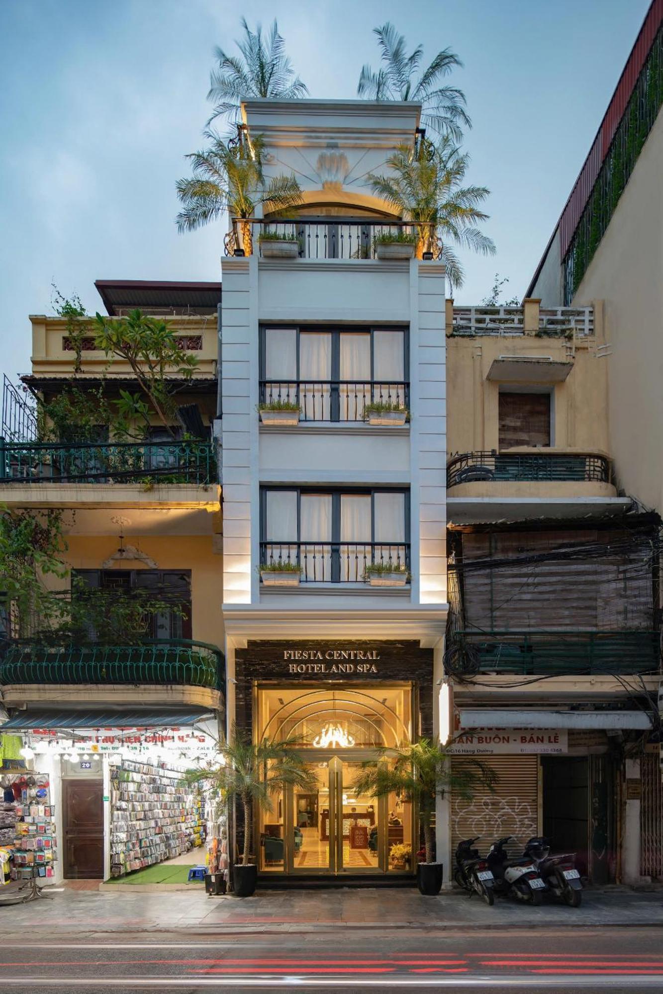 Hanoi Fiesta Central Hotel And Spa Exterior photo